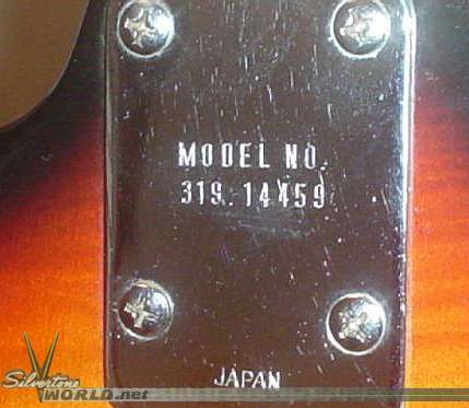  Silvertone World - Electric Guitars - 1960s/70s - Model 1445