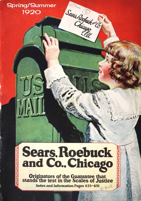 Spring Summer 1920 Catalog Cover
